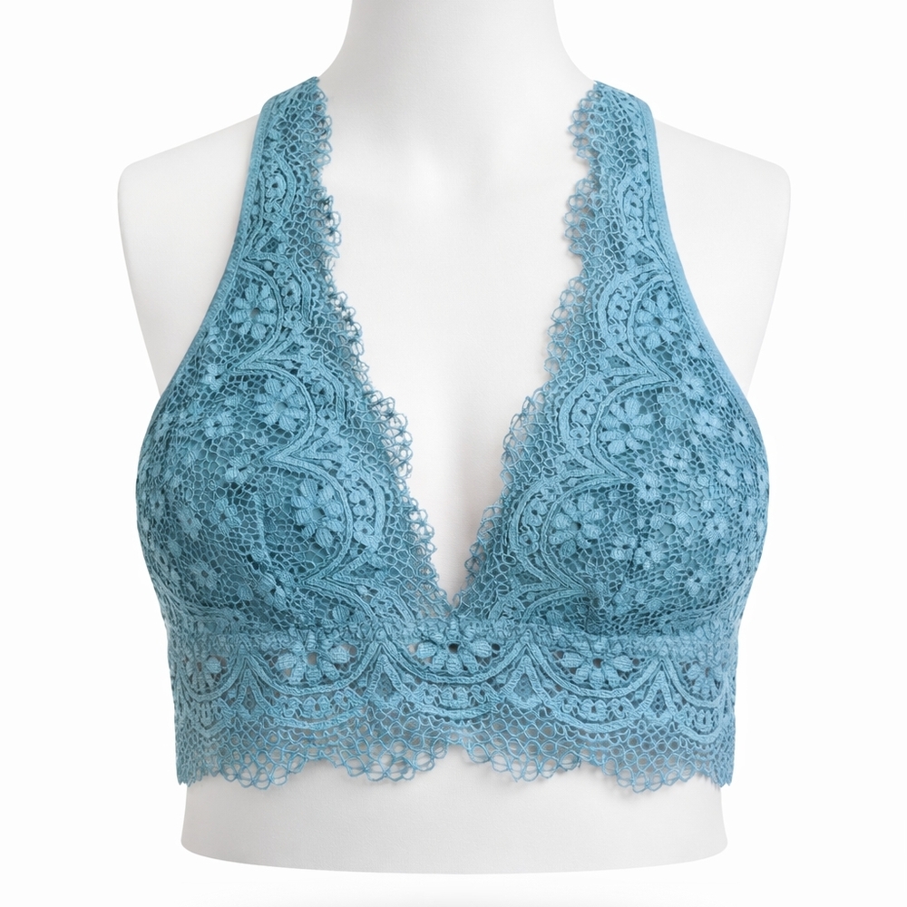 Victoria's Secret Teal Lace Bralette
